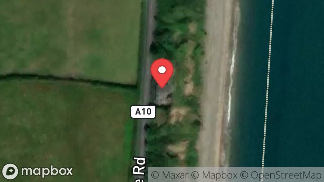 Map showing BALLADOOLE COTTAGE, BRIDE ROAD, RAMSEY, ISLE OF MAN, IM7 4AB