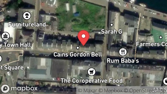 Map showing 3, PARLIAMENT STREET, RAMSEY, ISLE OF MAN, IM8 1AF