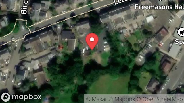 Map showing FORMER BARN TO THE REAR OF, THE AUBURNS, 19, LEZAYRE ROAD, RAMSEY, ISLE OF MAN, IM8 2LP