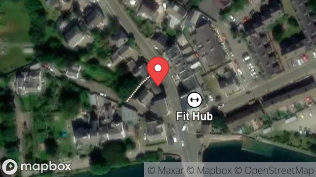 Map showing HARBOUR VIEW, 19, BOWRING ROAD, RAMSEY, ISLE OF MAN, IM8 3EW