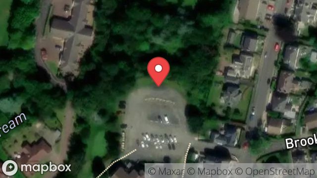 Map showing GOLF LINKS, BROOKFIELD AVENUE, RAMSEY, ISLE OF MAN, IM8 2AD
