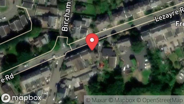 Map showing 1, ALTDALE TERRACE, RAMSEY, ISLE OF MAN, IM8 2LR
