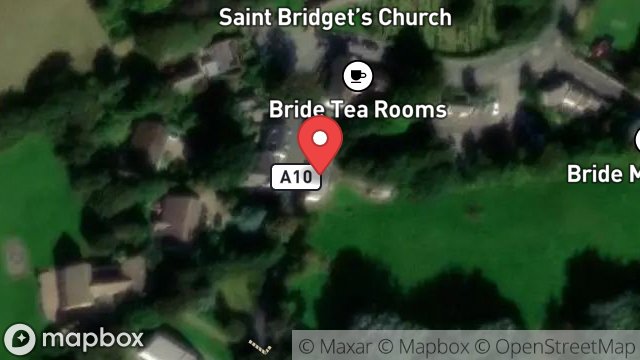 Map showing BRIDE COTTAGE, BRIDE, ISLE OF MAN, IM7 4AT