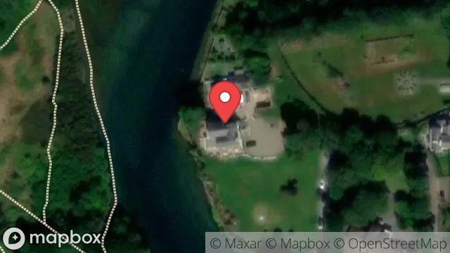 Map showing RIVER HOUSE, RIVERSIDE, RAMSEY, ISLE OF MAN, IM8 3DA