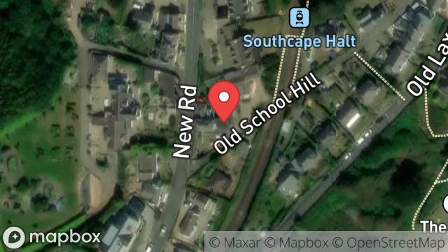 Map showing CORLEY ROCK, SOUTH CAPE, LAXEY, ISLE OF MAN, IM4 7JA