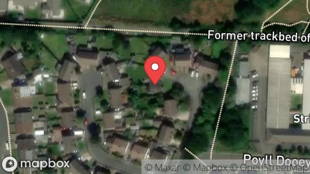 Map showing 5, GREENLANDS VIEW, RAMSEY, ISLE OF MAN, IM8 2PB