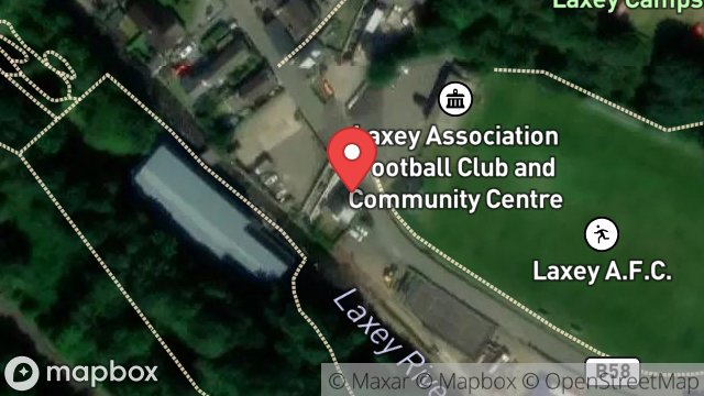 Map showing 1 AMULREE, GLEN ROAD, LAXEY, ISLE OF MAN, IM4 7AJ