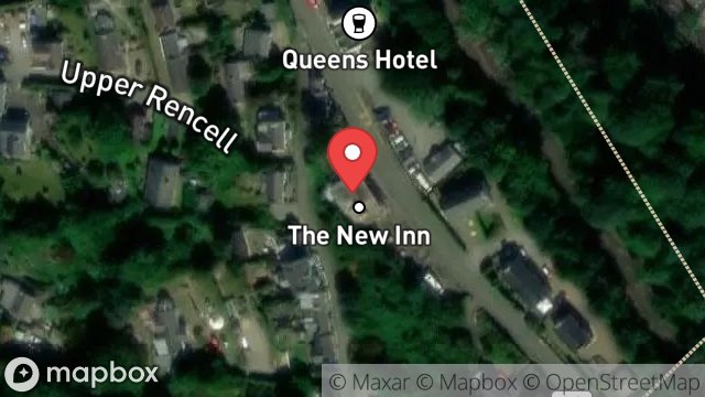 Map showing THE NEW INN, NEW ROAD, LAXEY, ISLE OF MAN, IM4 7HS