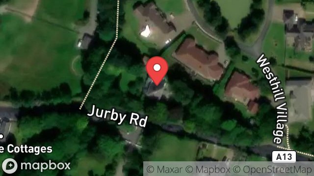 Map showing CREG MALIN, JURBY ROAD, RAMSEY, ISLE OF MAN, IM8 3TB