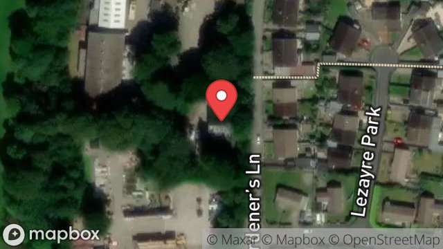 Map showing IVY COTTAGE, GARDENERS LANE, RAMSEY, ISLE OF MAN, IM8 2TF