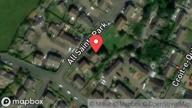 Map showing 8, ALL SAINTS PARK, LONAN, LAXEY, ISLE OF MAN, IM4 7LA