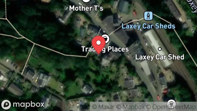 Map showing FLAT, 24, NEW ROAD, LAXEY, ISLE OF MAN, IM4 7BF