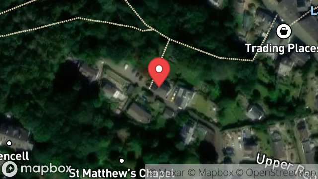 Map showing CROIT KILVINE, RENCELL, LAXEY, ISLE OF MAN, IM4 7BN