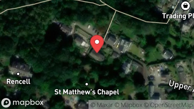 Map showing RUSTICANA, RENCELL, LAXEY, ISLE OF MAN, IM4 7BN