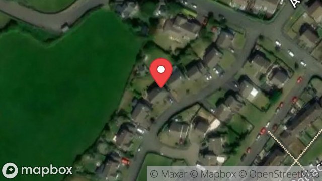 Map showing 13, CHURCH CLOSE, LONAN, LAXEY, ISLE OF MAN, IM4 7JY