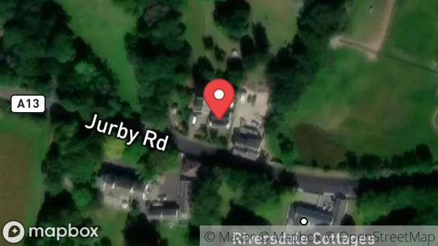 Map showing BALLEIGH COTTAGE (HARRISON), JURBY ROAD, LEZAYRE, RAMSEY, ISLE OF MAN, IM7 2EA