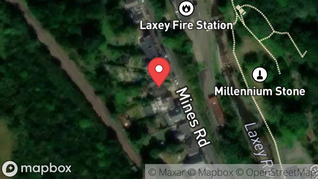 Map showing 31, MINES ROAD, LAXEY, ISLE OF MAN, IM4 7NH