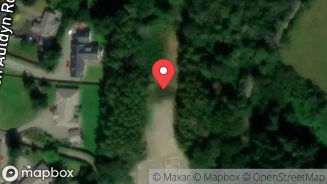 Map showing FIELD 134548, GLEN AULDYN ROAD, GLEN AULDYN, RAMSEY, ISLE OF MAN, IM7 2AF