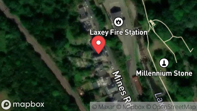 Map showing 33, MINES ROAD, LAXEY, ISLE OF MAN, IM4 7NH