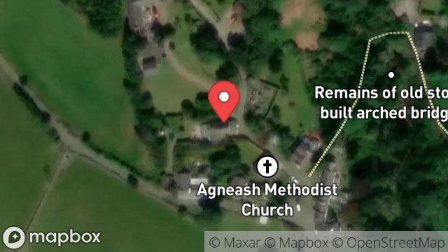 Map showing THE HAVEN, AGNEASH, ISLE OF MAN, IM4 7NS