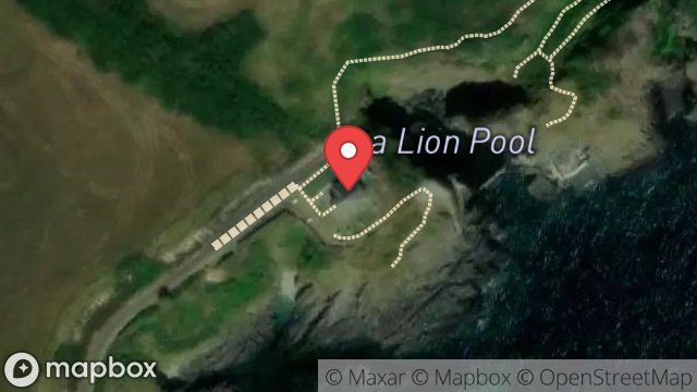 Map showing CAFE, BALLAMENAGH ROAD, BALDRINE, ISLE OF MAN, IM4 6AQ