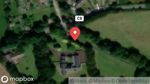 Map showing THE OLD NURSERY, LANE FROM GAREY ROAD TO CORRIS CROFT, GAREY, RAMSEY, ISLE OF MAN, IM7 2EG