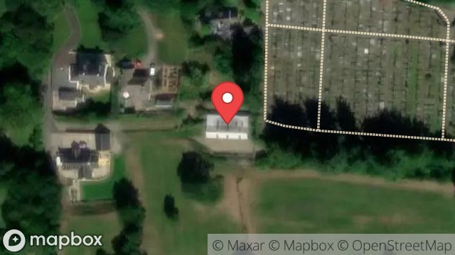 Map showing BARN ADJ TO FIELD 134413, LEZAYRE CHURCH ROAD, CHURCHTOWN, RAMSEY, ISLE OF MAN, IM7 2AN
