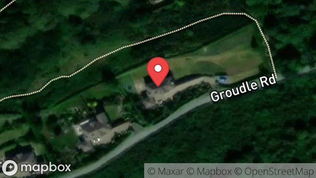 Map showing FERN GLEN, 70, GROUDLE ROAD, ONCHAN, ISLE OF MAN, IM3 2EZ