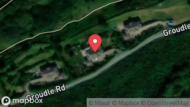 Map showing BIBALOE VIEW, 68, GROUDLE ROAD, ONCHAN, ISLE OF MAN, IM3 2EZ