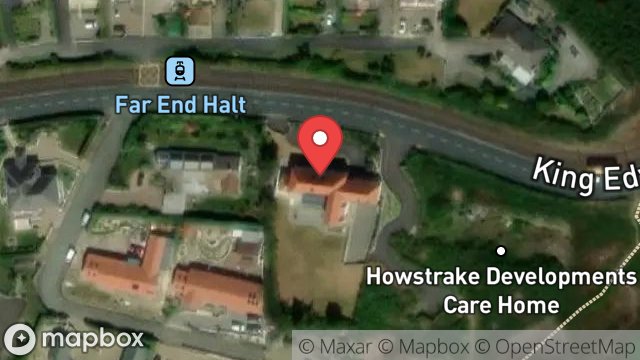 Map showing 88, KING EDWARD ROAD, ONCHAN, ISLE OF MAN, IM3 2AU
