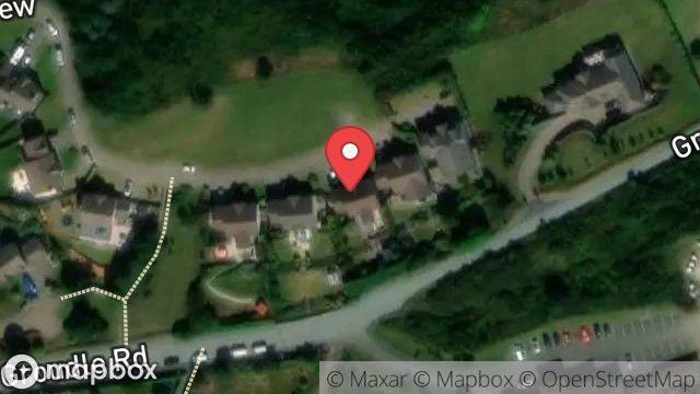 Map showing 26, GROUDLE VIEW, ONCHAN, ISLE OF MAN, IM3 2EY