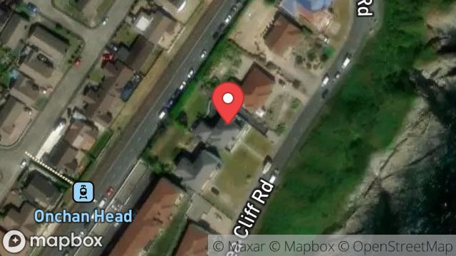 Map showing 46, SEA CLIFF ROAD, ONCHAN, ISLE OF MAN, IM3 2JD