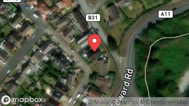 Map showing 34, KING EDWARD PARK, ONCHAN, ISLE OF MAN, IM3 2AB