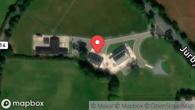 Map showing GREENHILL, JURBY ROAD, ANDREAS, ISLE OF MAN, IM7 2EJ