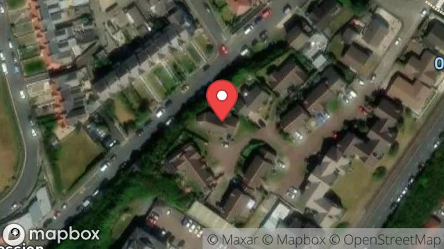 Map showing 22, KING EDWARD CLOSE, ONCHAN, ISLE OF MAN, IM3 2AG