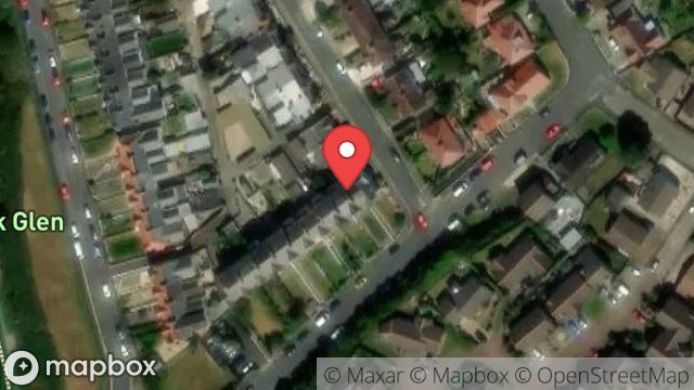 Map showing 8, ROYAL TERRACE, ONCHAN, ISLE OF MAN, IM3 1EE