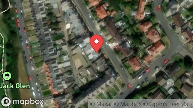 Map showing 5, FALKLAND DRIVE, ONCHAN, ISLE OF MAN, IM3 1EF
