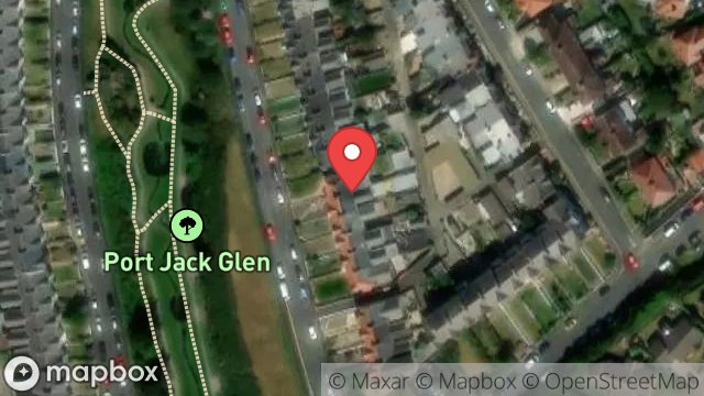 Map showing 16, ROYAL AVENUE, ONCHAN, ISLE OF MAN, IM3 1HA