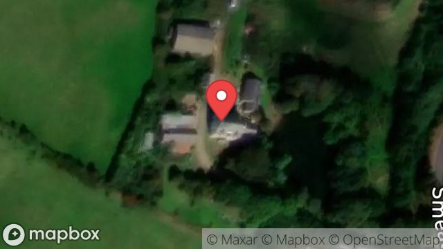 Map showing BALLACUNNER, SMEALE ROAD, ANDREAS, ISLE OF MAN, IM7 4JA