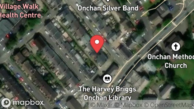 Map showing 6, NURSERY AVENUE, ONCHAN, ISLE OF MAN, IM3 4HG