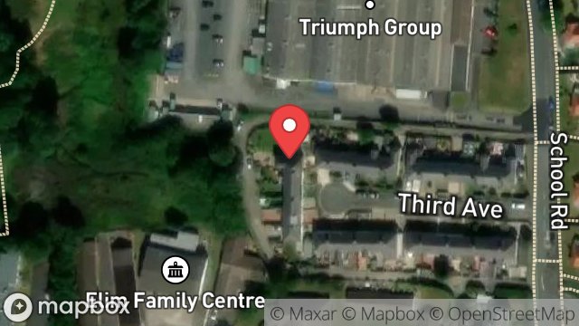 Map showing 30, THIRD AVENUE, ONCHAN, ISLE OF MAN, IM3 4NA