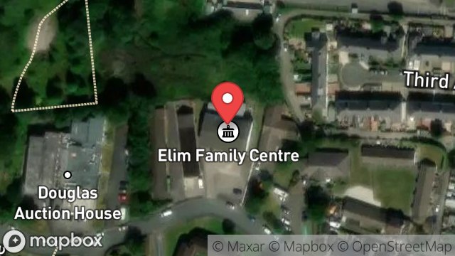 Map showing FACTORY NEXT TO WINCHESTER COURT, SECOND AVENUE, ONCHAN, ISLE OF MAN, IM3 4LT