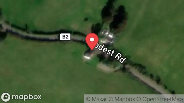 Map showing TELFORD COTTAGE, LEODEST ROAD, ANDREAS, ISLE OF MAN, IM7 3EG