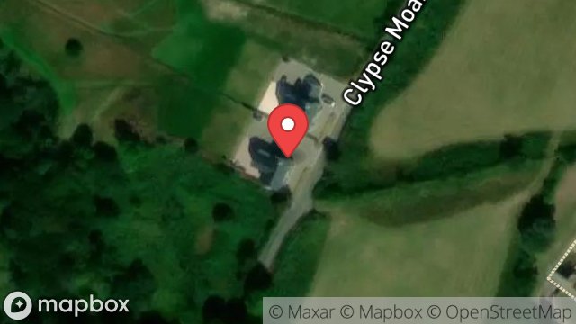 Map showing YORK COTTAGE, CLYPSE, ONCHAN, ISLE OF MAN, IM4 5BG