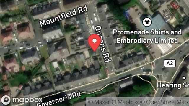Map showing PLOT TO REAR OF, 47, GOVERNORS ROAD, ONCHAN, ISLE OF MAN, IM3 1AY