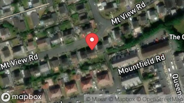 Map showing 20, MOUNT VIEW ROAD, ONCHAN, ISLE OF MAN, IM3 4BU