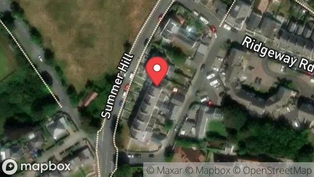 Map showing 110, SUMMERHILL ROAD, ONCHAN, ISLE OF MAN, IM3 1NJ
