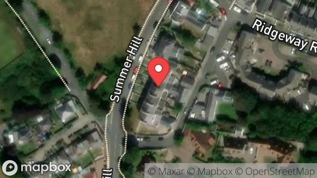 Map showing 114, SUMMERHILL ROAD, ONCHAN, ISLE OF MAN, IM3 1NJ