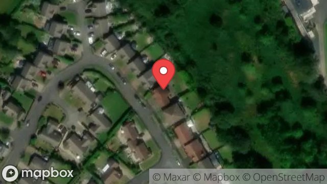 Map showing 38, MAPLE AVENUE, ONCHAN, ISLE OF MAN, IM3 3HN