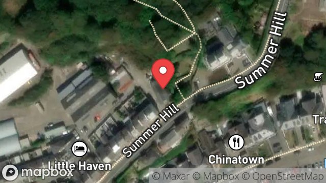 Map showing UNIT 1 SUMMERHILL QUARY, SUMMERHILL, DOUGLAS, ISLE OF MAN, IM2 4PF